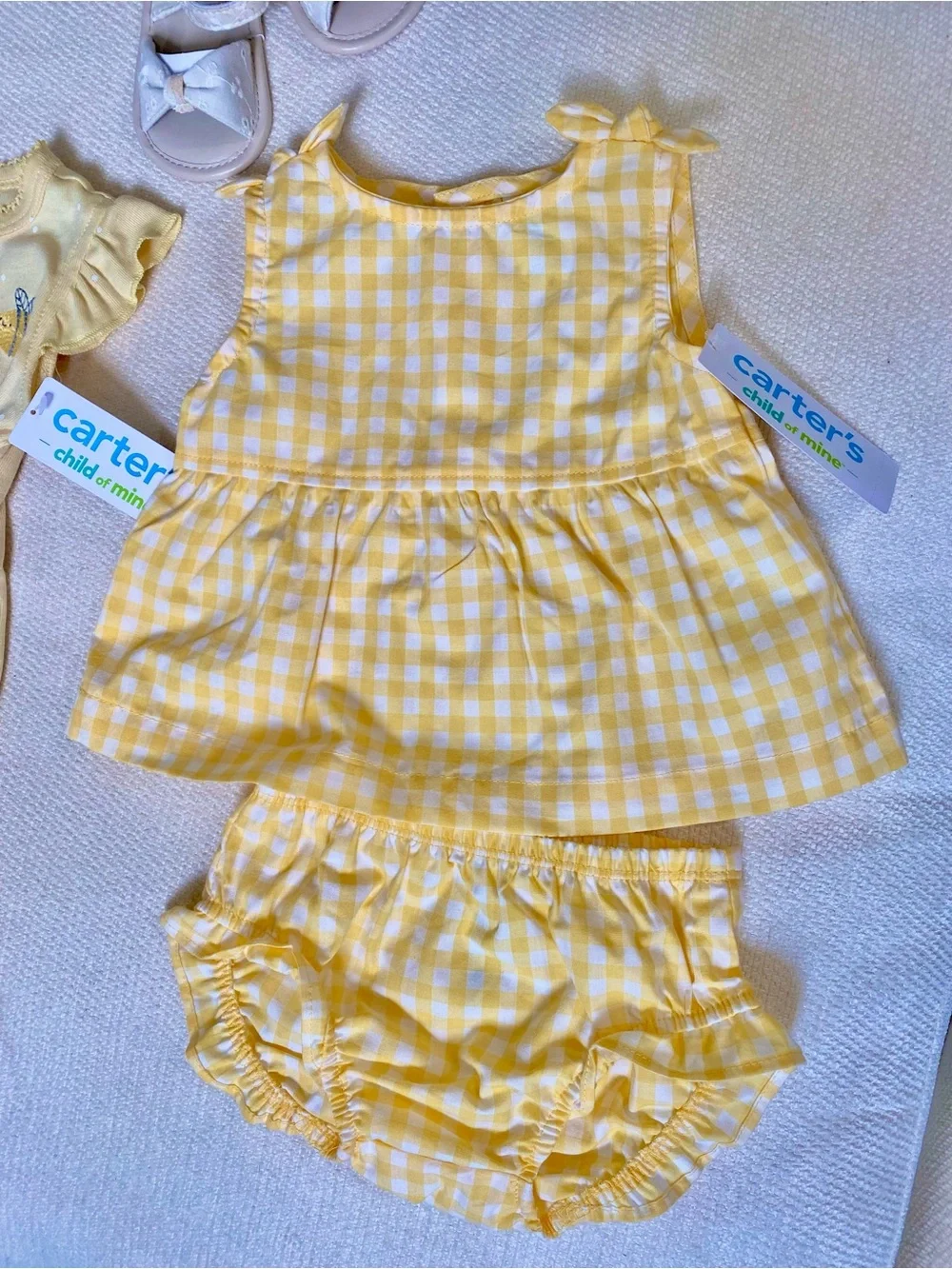 Carter's Bee Themed Baby Girl Bundle